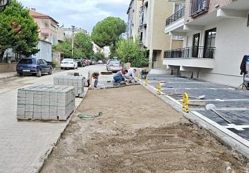 Edremit Belediyesi'nde altyapı çalışmaları devam ediyor