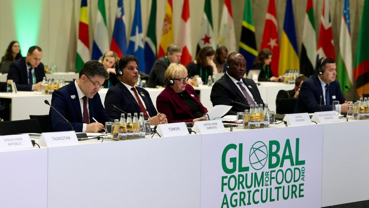 Bakan, 18. Berlin Tarım Bakanları Zirvesi’nde açılış toplantısına katıldı