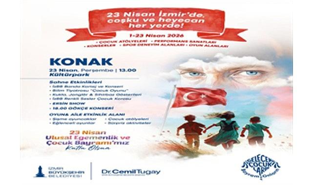 23 Nisan'da kutlamaların adresi Kültürpark olacak