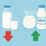 Eylül Ayında İnek Sütü Azalırken, Ayran ve Kefir Üretimi Yükseldi