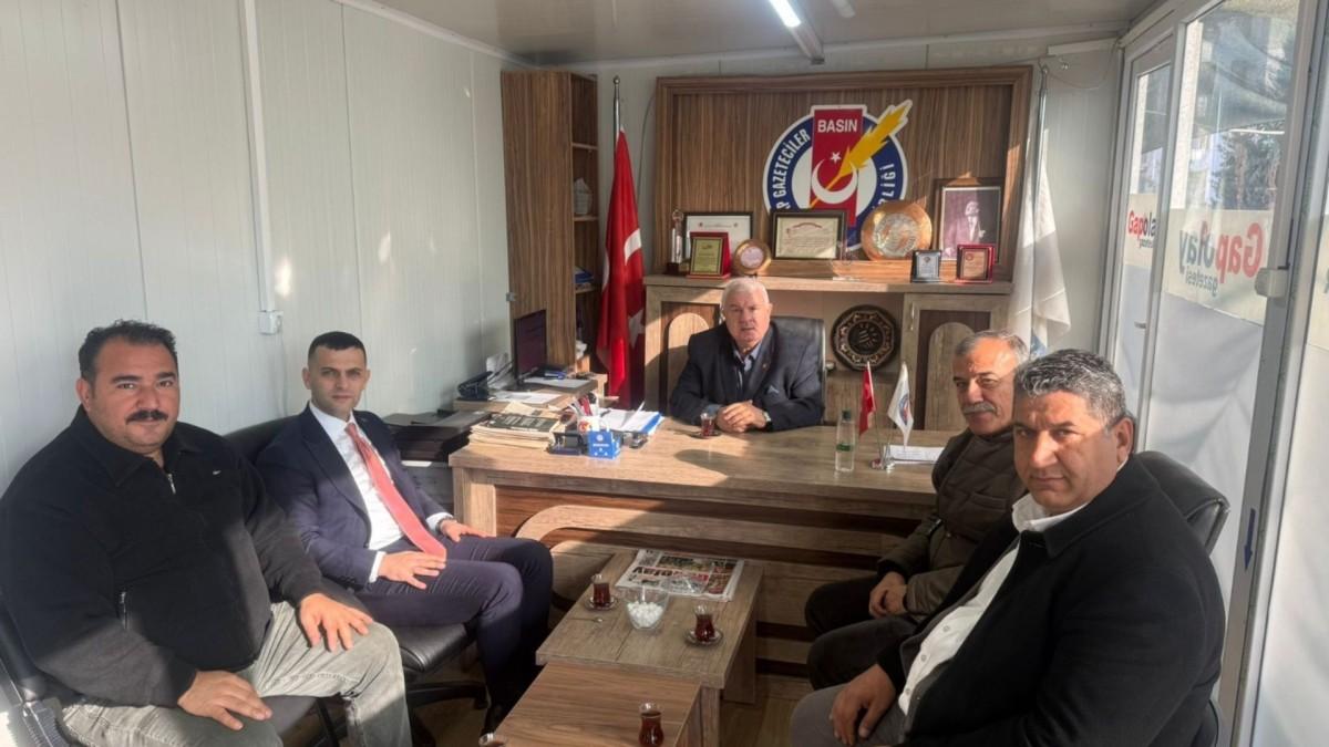 Özel İdare Genel Sekreteri Göktaş’tan GAP Gazeteciler Birliği’ne Ziyaret