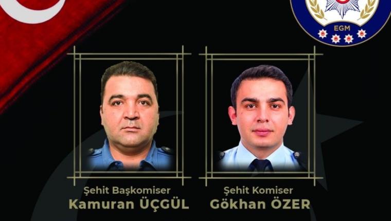 Adıyaman İl Emniyet Müdürlüğü’nden şehit polisler için anma mesajı