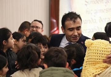 İbrahim Bey Ortaokulu Öğrencilerinden Belediye Başkanı Kalaycı'ya Ziyaret