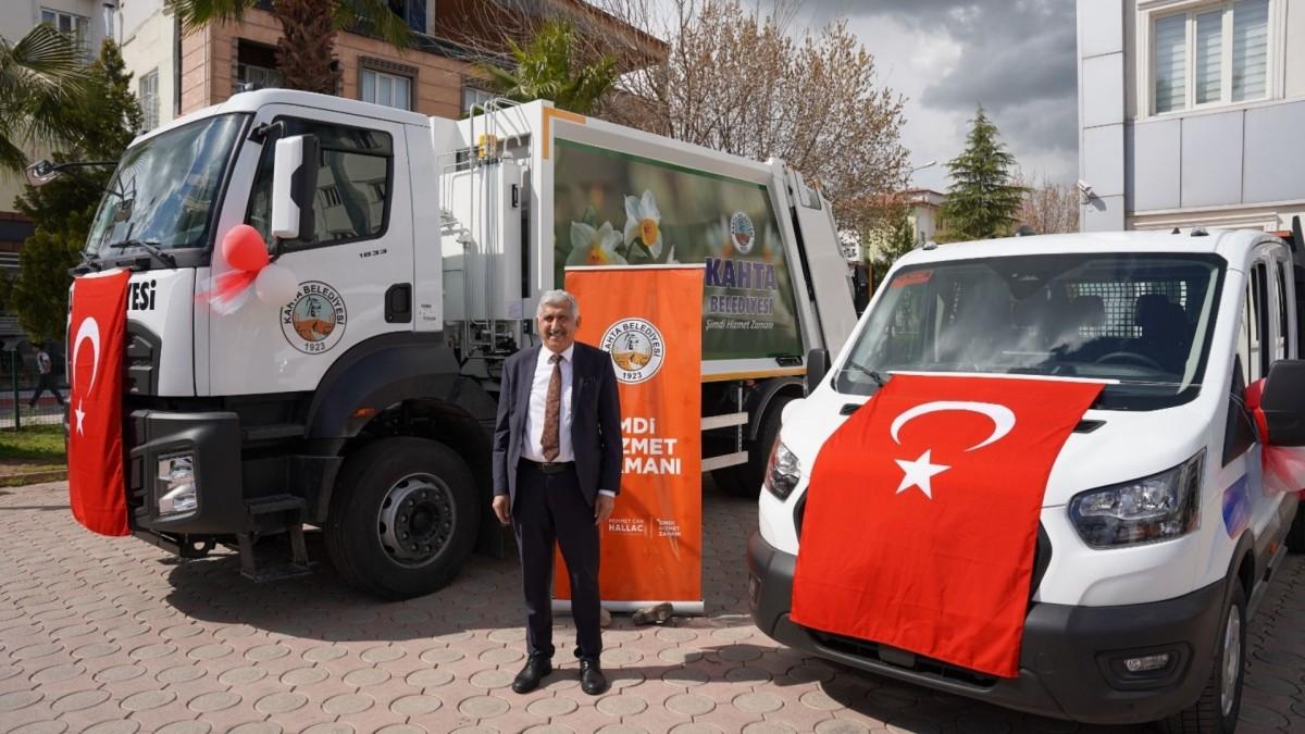 Kahta Belediyesi, araç filosuna 2 araç daha ekledi