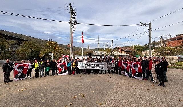 Nilüferliler, Ata'yı Mysia Yolları'nda andı