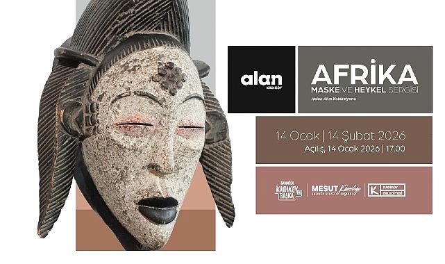 Afrika Maske ve Heykel Sergisi Kadıköy'de