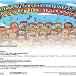 “Çocuklarla Renkli Sesler Korosu" başlıyor