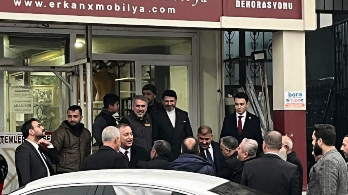 Yeniden Refah Partisi Genel Başkan Yardımcısı Yılmaz Adıyaman’da marangoz esnafıyla buluştu