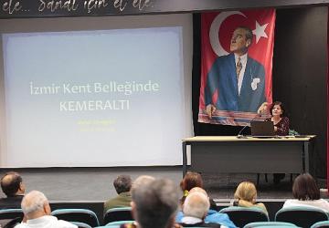 Kemeraltı'nın kent kimliğindeki rolü Kültürel Miras Söyleşileri'nde ele alındı