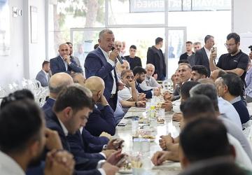 Büyükakın, Çayırova'da dernekleri ziyaret etti