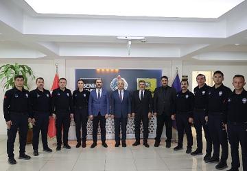 Büyükşehir'de Zabıta Komiserliği Sınavını Kazanan Personeller Göreve Başladı