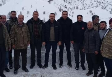 Çelikhan’da köy yolları açılıyor: Kaymakam Pelvan çalışmaları yerinde inceledi