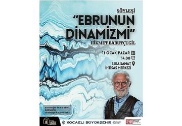 Ebru sanatının ustası sanatseverlerle buluşacak