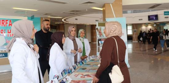 Harran Üniversitesi Hastanesi’nden Dünya Aşı Haftası farkındalık etkinliği