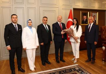 Vali Abdullah Küçük SGK çalışanlarıyla bir araya geldi