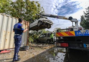 Hurda araçlar ekonomiye kazandırılıyor