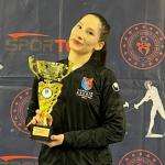 Adıyamanlı kılıç ustası Zehra Kerem Türkiye Şampiyonu oldu