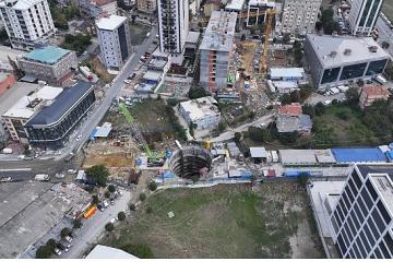 Esenyurt Metrosu'nda Çalışmalar Kesintisiz Sürüyor