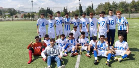 Kahta Belediyespor U-15 Takımı, il şampiyonu oldu