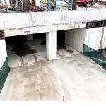 Otoparkın ilk katı hizmete alındı