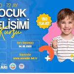 Nevşehir Belediyesi'nde “0-72 Ay Çocuk Gelişimi" Kursu Açılacak