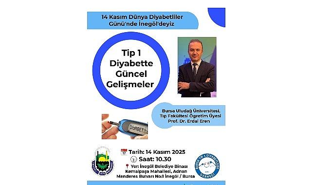 İnegöl Belediyesi'nden Dünya Diyabet Günü'ne Özel Seminer Daveti