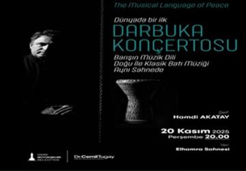 “Darbuka Konçertosu" İzmir'de