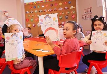 Çınar Anaokullarında geleceğe ilk adım