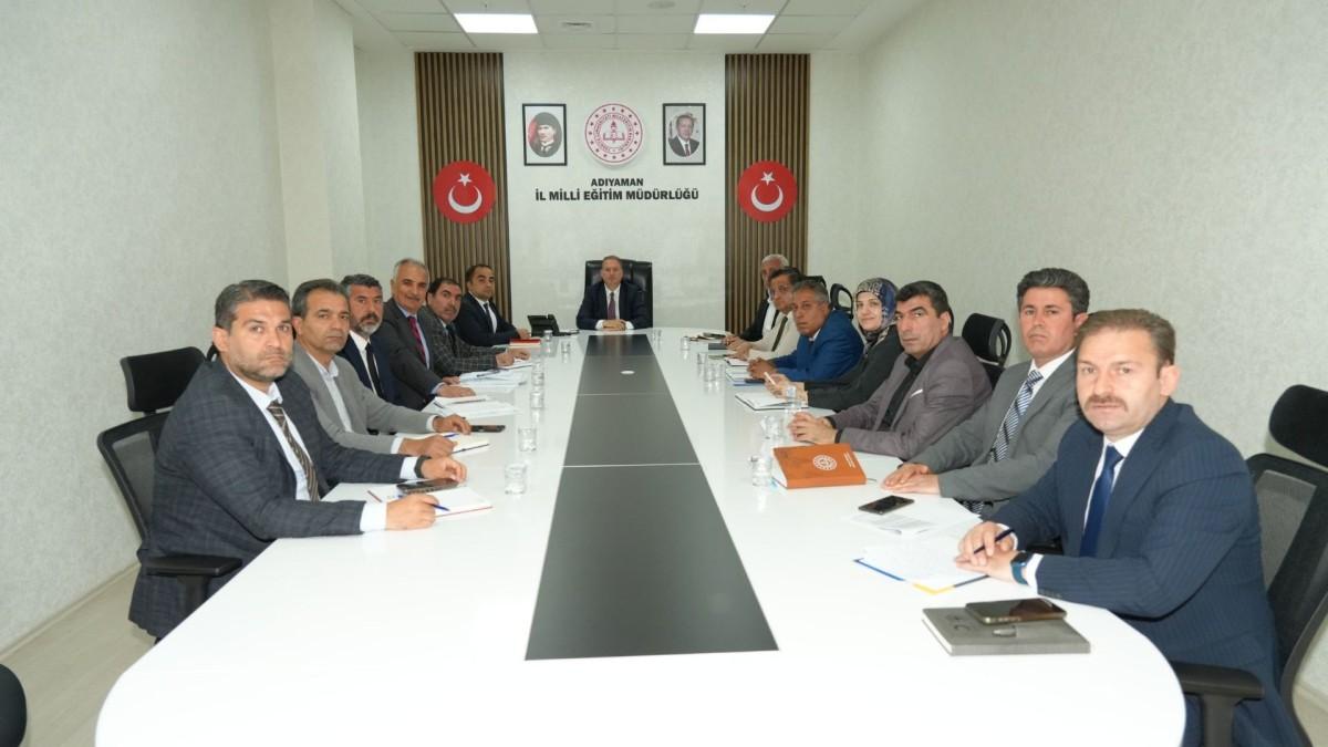 Adıyaman’da eğitim gündemi masaya yatırıldı