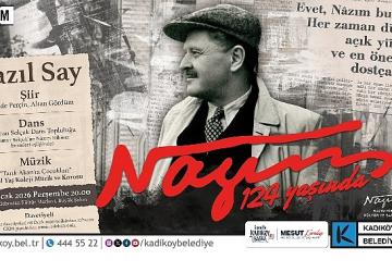 Nazım Hikmet 124 Yaşında
