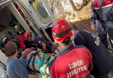 12 metrelik kuyudan itfaiyenin müdahalesiyle kurtarıldı