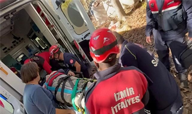 12 metrelik kuyudan itfaiyenin müdahalesiyle kurtarıldı 12 metrelik kuyudan itfaiyenin müdahalesiyle kurtarıldı