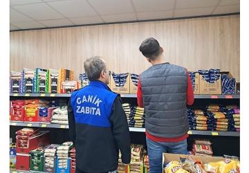 Canik Zabıtasından Sıkı Denetim