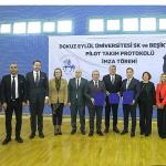 DEÜ ile Beşiktaş Arasında İş Birliği ve Pilot Takım Protokolü İmzalandı