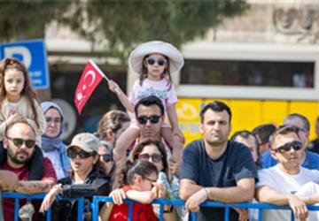 İzmir'de 19 Mayıs coşkusu
