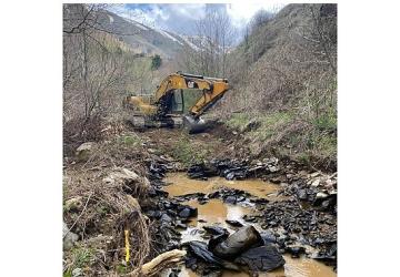 Ödemiş Belediyesi yağışlı mevsim sonrası aynı anda 7 bölgede sahada