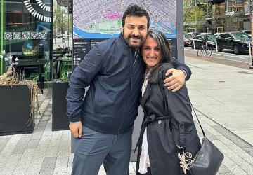 Profesör Canan Dağdeviren Hasan Can Kaya'yı davet etti