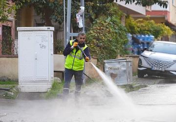 Maltepe'de toplu temizlik seferberliği devam ediyor