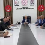 MEB Yetkilisi Haşim Altun Adıyaman’da Değerlendirme Toplantısı Yaptı