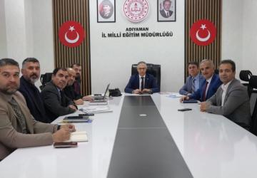 MEB Yetkilisi Haşim Altun Adıyaman’da Değerlendirme Toplantısı Yaptı