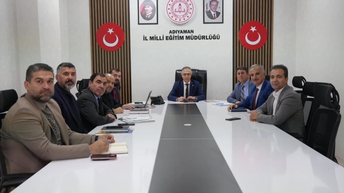 MEB Yetkilisi Haşim Altun Adıyaman’da Değerlendirme Toplantısı Yaptı