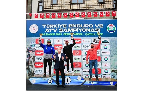 Senoz Vadisi'nde Türkiye Enduro ve ATV Şampiyonası Tamamlandı