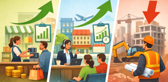 Şubat Ayı Güven Endeksleri: Perakende Yükseldi, İnşaat Düştü!