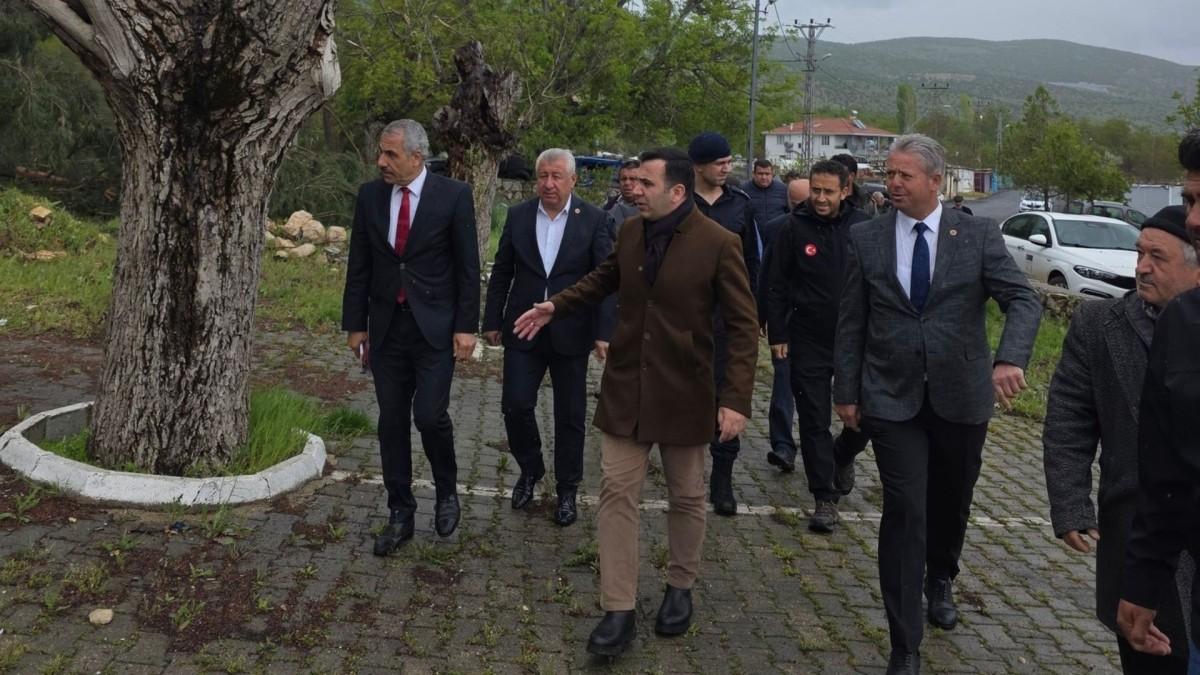 Gölbaşı’nda fırtına sonrası hasar tespit çalışmaları başladı
