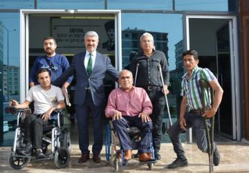 Başkan Reşit Alkan: ‘Engellilerimizin hayatını kolaylaştırmak en temel görevimizdir’