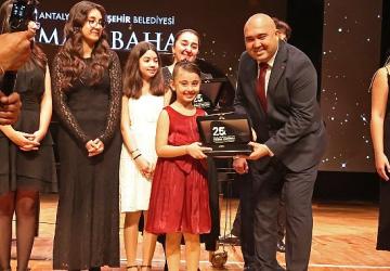 25. Uluslararası Antalya Piyano Festivali'nde genç yetenekler sahne aldı