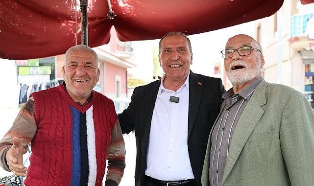 Başkan Aydın'dan Sebze Pazarına Ziyaret
