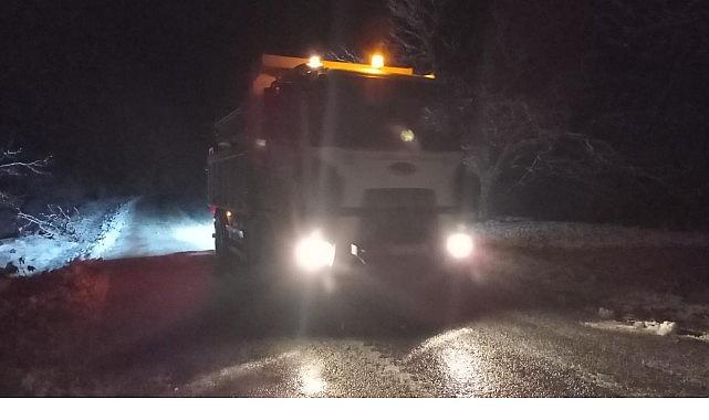 Başkan Çerçioğlu: Karla Mücadele Çalışmalarımız Mesai Mefhumu Gözetmeksizin Devam Ediyor