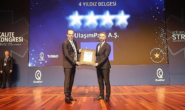 UlaşımPark'ın kalite yolculuğu 4 yıldızla tescillendi