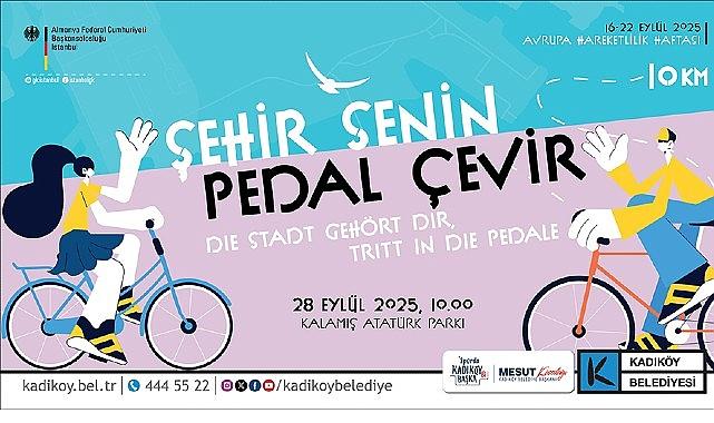 Kadıköy'de “Şehir Senin, Pedal Çevir" Etkinliği